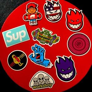 Skateboarding Sticker Pack